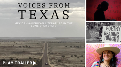 "Voices from Texas" directed by Ray Santisteban. A collage of Mexican-American poets in the lone star state. https://vimeo.com/859874124