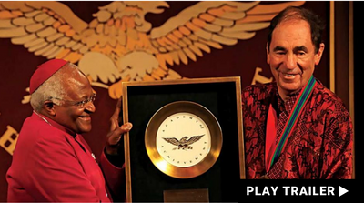Trailer for documentary "Soft Vengeance: Albie Sachs and the New South Africa" directed by Abby Ginzberg. Man handing award to Albie Sachs. https://vimeo.com/558252741