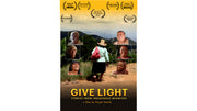 Film poster for "Give Light: Stories from Indigenous Midwives." A picture of several women outdoors.