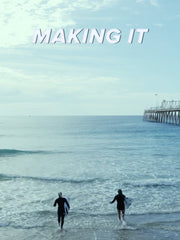  Film poster for "MAKING IT". The ocean.