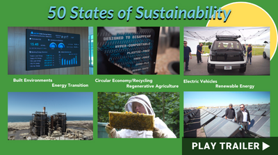 Trailer for the documentary series "50 States of Sustainability." directed by Larry Confino. https://vimeo.com/943430647