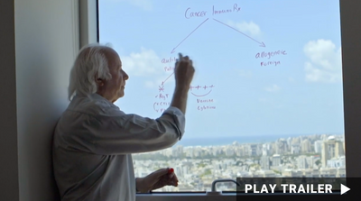 Trailer for documentary “N OF 1” directed by  Bernard Friedman. An elderly man writes formulas on a window. https://vimeo.com/957444617