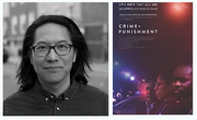 Filmmaker Stephen Maing and flim poster for "Crime + Punishment"