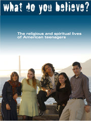 Film poster for "What Do You Believe?" with five teenagers standing by bay.