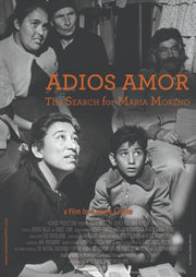 Film poster for "Adios Amor" with mother and her family